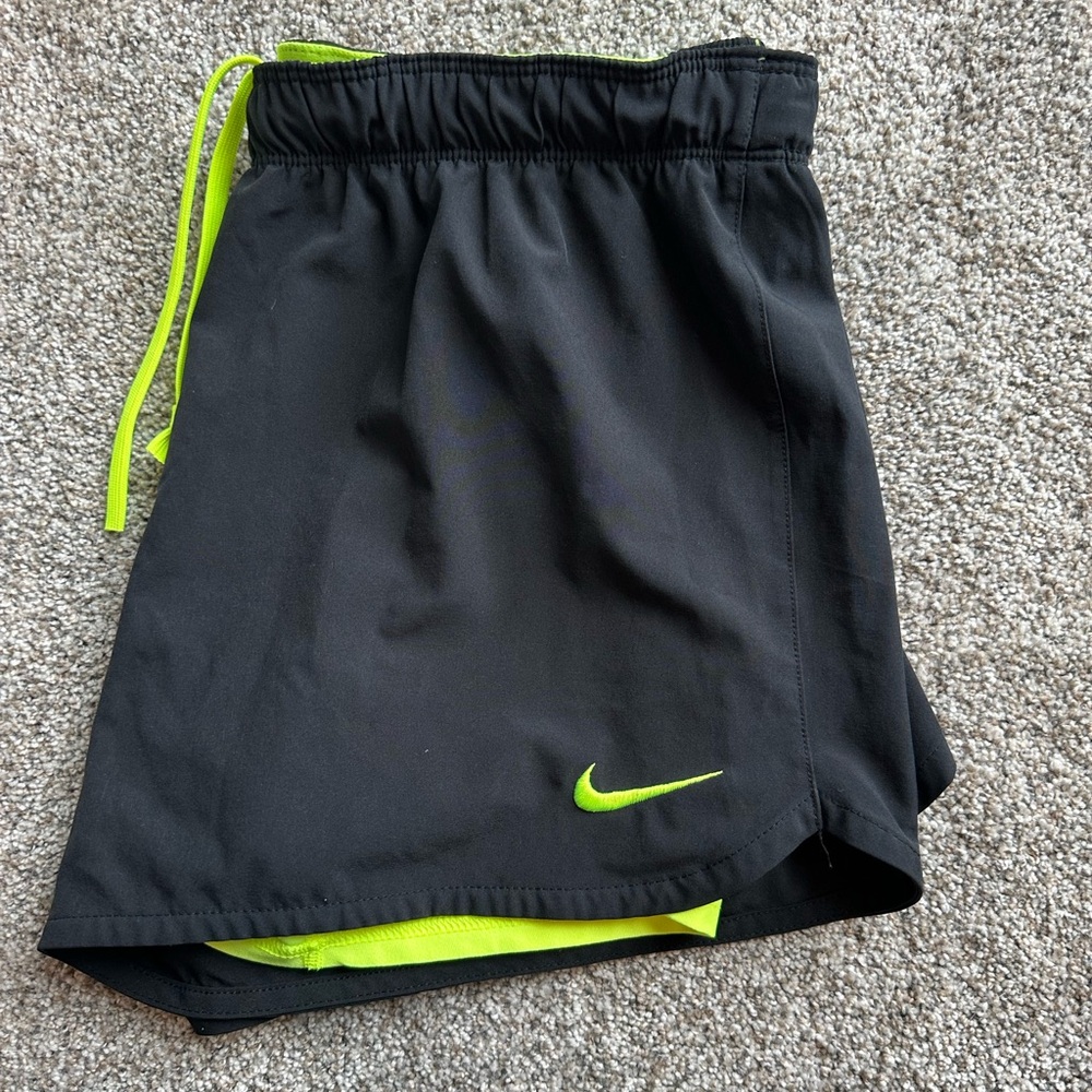 Nike Neon Yellow Dri-FIT Shorts